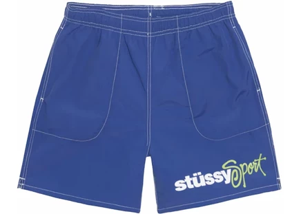 Мужские шорты Stussy Sport Water, кобальтовые