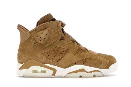 Мужские кроссовки Jordan 6 Retro Wheat, пшеничные