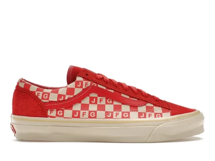 Мужские кеды Vans OG Style 36 LX Joe Freshgoods, красные