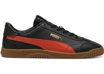 Мужские кроссовки Puma Club 5v5, черно-красно-золотистые
