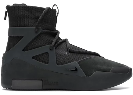 Кроссовки Nike Air Fear of God 1 Triple Black, черные