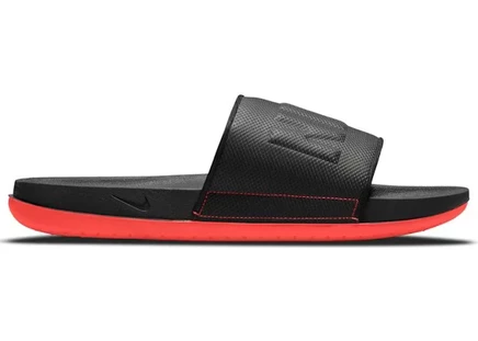 Мужские сланцы Nike OffCourt Slide, черно-красные