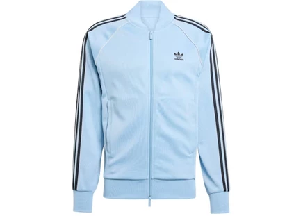 Мужская олимпийка Adidas Adicolor Superstar, голубая/белая
