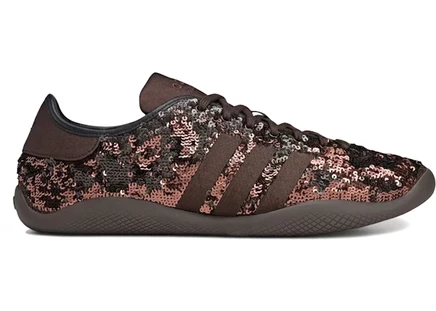 Мужские кроссовки Adidas Karintha, бронзовые с пайетками
