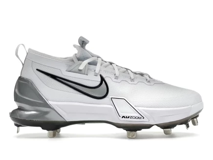Мужские кроссовки Nike Force Zoom Trout 9 Elite, бело-черные