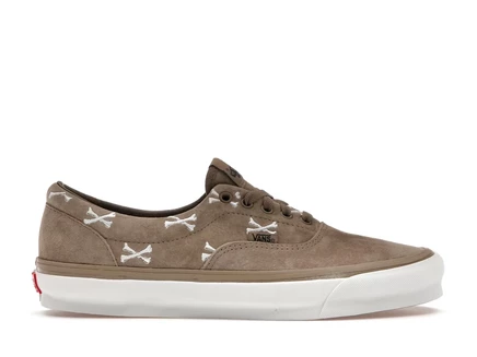 Мужские кеды vans vault og era lx wtaps, коричневые