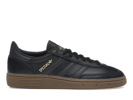 Мужские кроссовки Adidas Handball Spezial, черные с золотистым