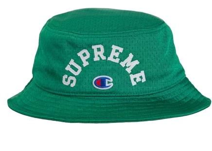 Унисекс панама Supreme Champion Mesh Crusher, зеленая