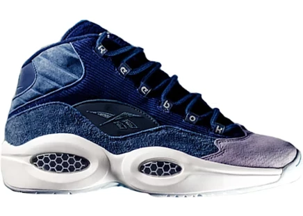 Кроссовки Reebok Question Mid Capsule, сине-серые
