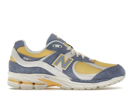 Мужские кроссовки New Balance 2002R, серые/оранжевые/молочные