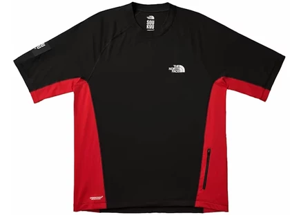 Мужская футболка The North Face x Undercover Soukuu Trail Run, красно-черная