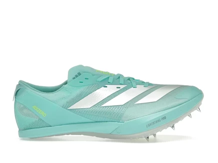 Мужские кроссовки Adidas Adizero Finesse, голубые/металлик/лимонные