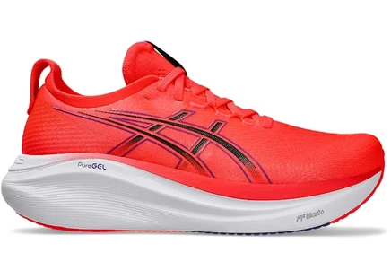 Мужские кроссовки Asics Gel-Nimbus 27, красно-черные