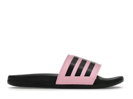 Мужские шлепанцы Adidas Adilette Comfort, розово-черные