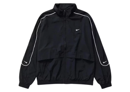 Мужская трековая куртка Nike Sportswear Solo Swoosh, черная