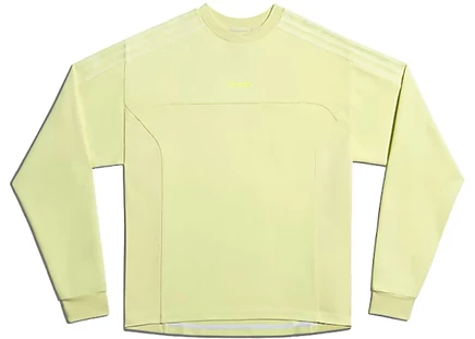Унисекс свитшот Adidas Ivy Park, бледно-желтый