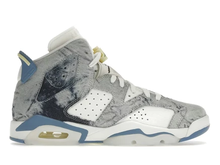 Детские кроссовки Jordan 6 Retro Washed Denim (2022) (GS)
