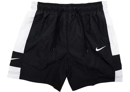 Женские шорты Nike Sportswear, черно-белые