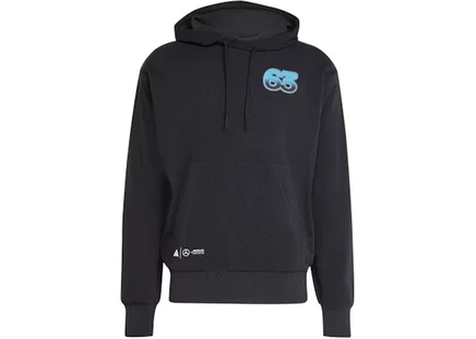 Мужское худи Adidas Mercedes-AMG Petronas, черное
