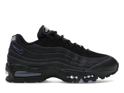 Мужские кроссовки Nike Air Max 95 OG Big Bubble, черно-персидско-фиолетовые