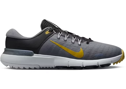 Мужские гольф‑кроссовки Nike Free Golf Next Nature, черно‑серебристые