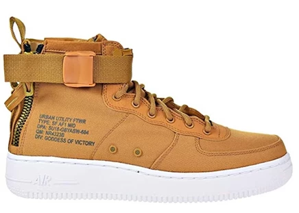 Детские кроссовки Nike SF Air Force 1 Mid, охристые