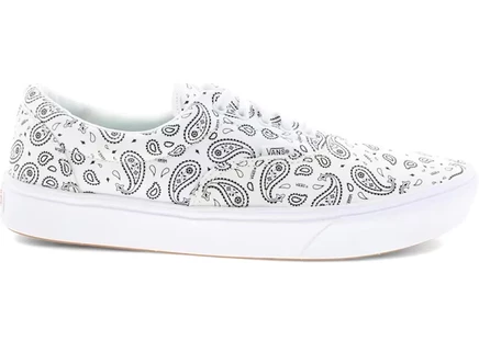 Мужские кеды Vans ComfyCush Era Paisley, белые