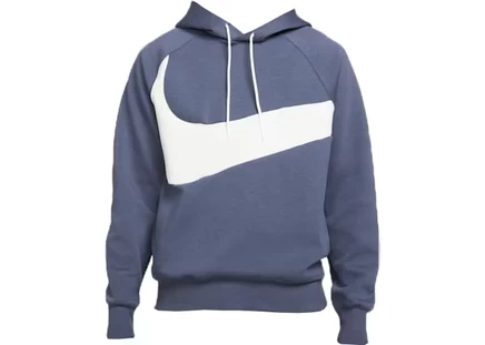 Худи Nike Sportswear Swoosh Tech Fleece, сине-серое