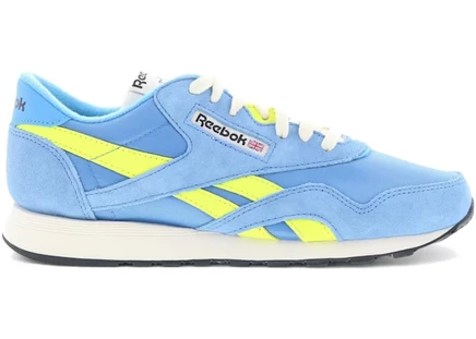 Мужские кроссовки Reebok Classic Nylon, сине-желтые/белые