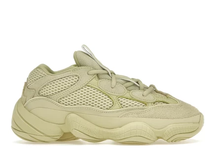 Мужские кроссовки Adidas Yeezy 500 Super Moon Yellow, желтые