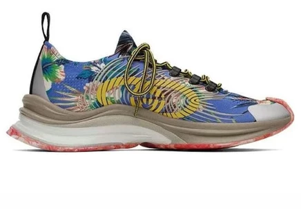 Мужские кроссовки Gucci Runner, синие
