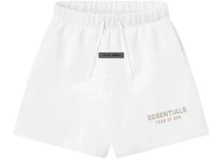 Детские шорты Fear of God Essentials, молочно-белые