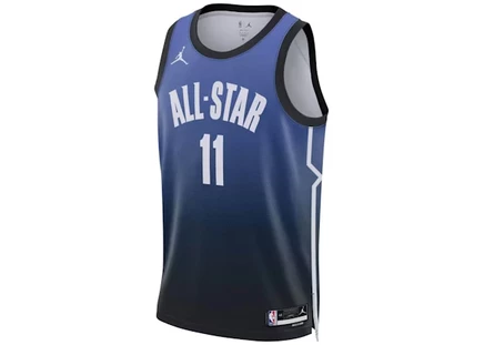 Мужская майка Jordan Kyrie Irving 2023 All-Star, синяя/черная