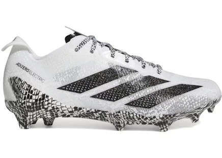 Мужские бутсы Adidas Adizero Electric II 7v7, cloud white/core black/silver metallic