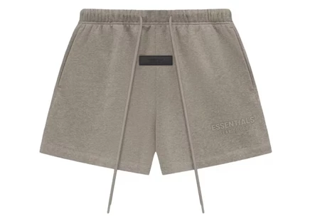 Мужские шорты Fear of God Essentials, серый меланж