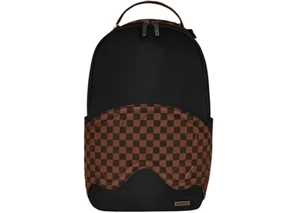 Унисекс рюкзак Sprayground Maison Check, черно-коричневый