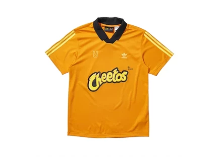 Мужская футболка Adidas x Cheetos x Bad Bunny, оранжевая