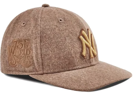 Мужская кепка KITH x New Era Bullion, темно‑бежевый