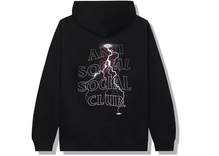 Мужское худи Anti Social Social Club Save Your Tears, черное