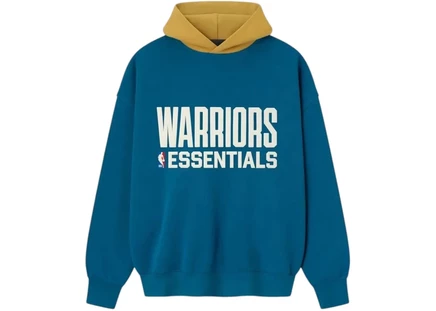 Худи Fear of God Essentials Warriors Sport, сапфирово-каньоновая