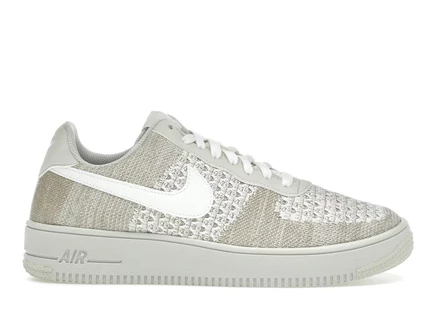Мужские кроссовки Nike Air Force 1 Flyknit 2.0, светло-бежевые
