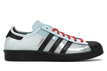 Мужские кеды Adidas Superstar Blondey McCoy, светло-голубые