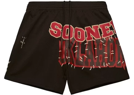 Унисекс шорты Travis Scott Oklahoma Sooners, коричневые
