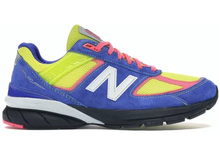 Кроссовки New Balance 990v5 size? Corner Shop, синие/желтые