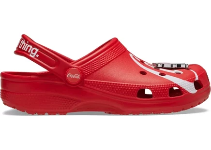 Мужские сабо Crocs Classic Coca-Cola, красно-белые