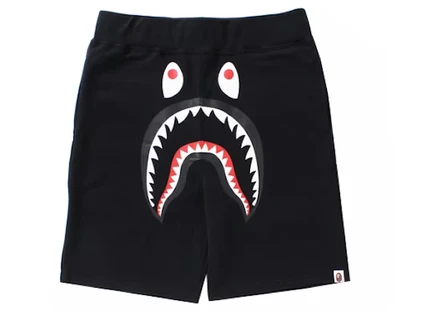 Мужские спортивные шорты Bape Shark, черные