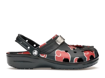 Мужские сабо Crocs Classic Naruto Itachi, сине-красные