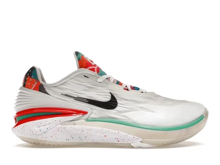 Nike Zoom GT Cut 2 Lunar New Year Leap High summit white/black/white/washed teal/university red/safety orange