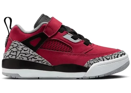 Детские кроссовки Jordan Spizike Low Toro, красные/серые/черные