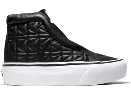 Мужские кеды Vans Sk8-Hi Karl Lagerfeld Quilt, черные